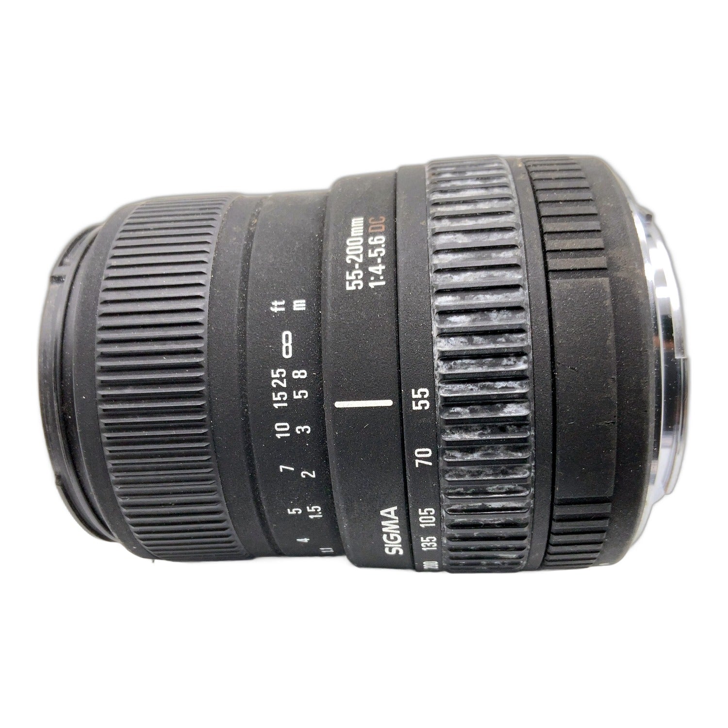 Sigma DC Zoom 55-200mm 1:4-5.6 Objektiv AF Autofokus Zoomobjektiv (Canon EF)