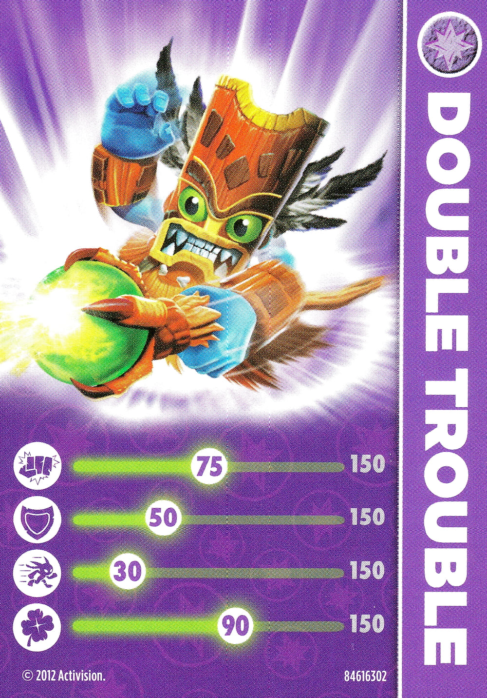 Skylanders Giants Double Trouble 1.5 Karte