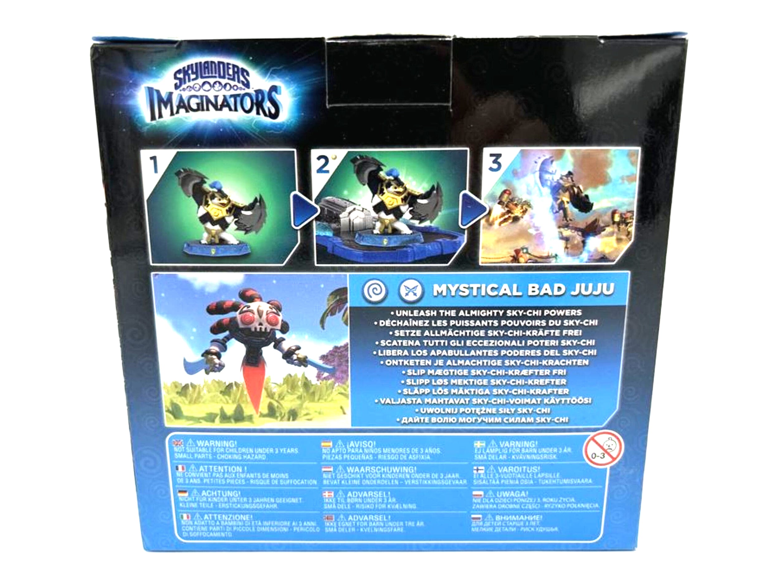 Figurine Skylanders Imaginators Mystical Bad Juju dans son emballage d'origine OVP
