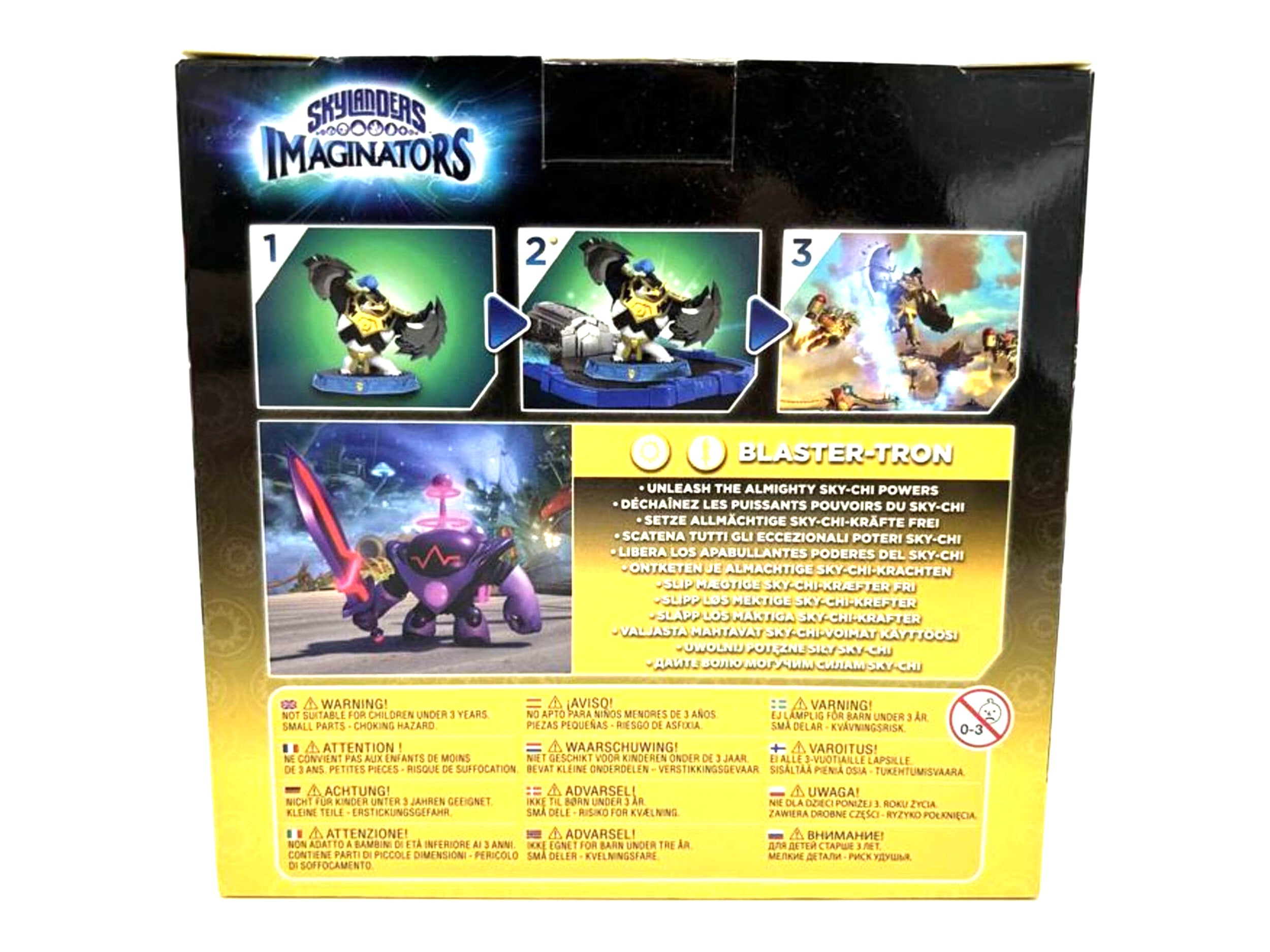 Figurine Blaster-Tron Skylanders Imaginators dans son emballage d'origine