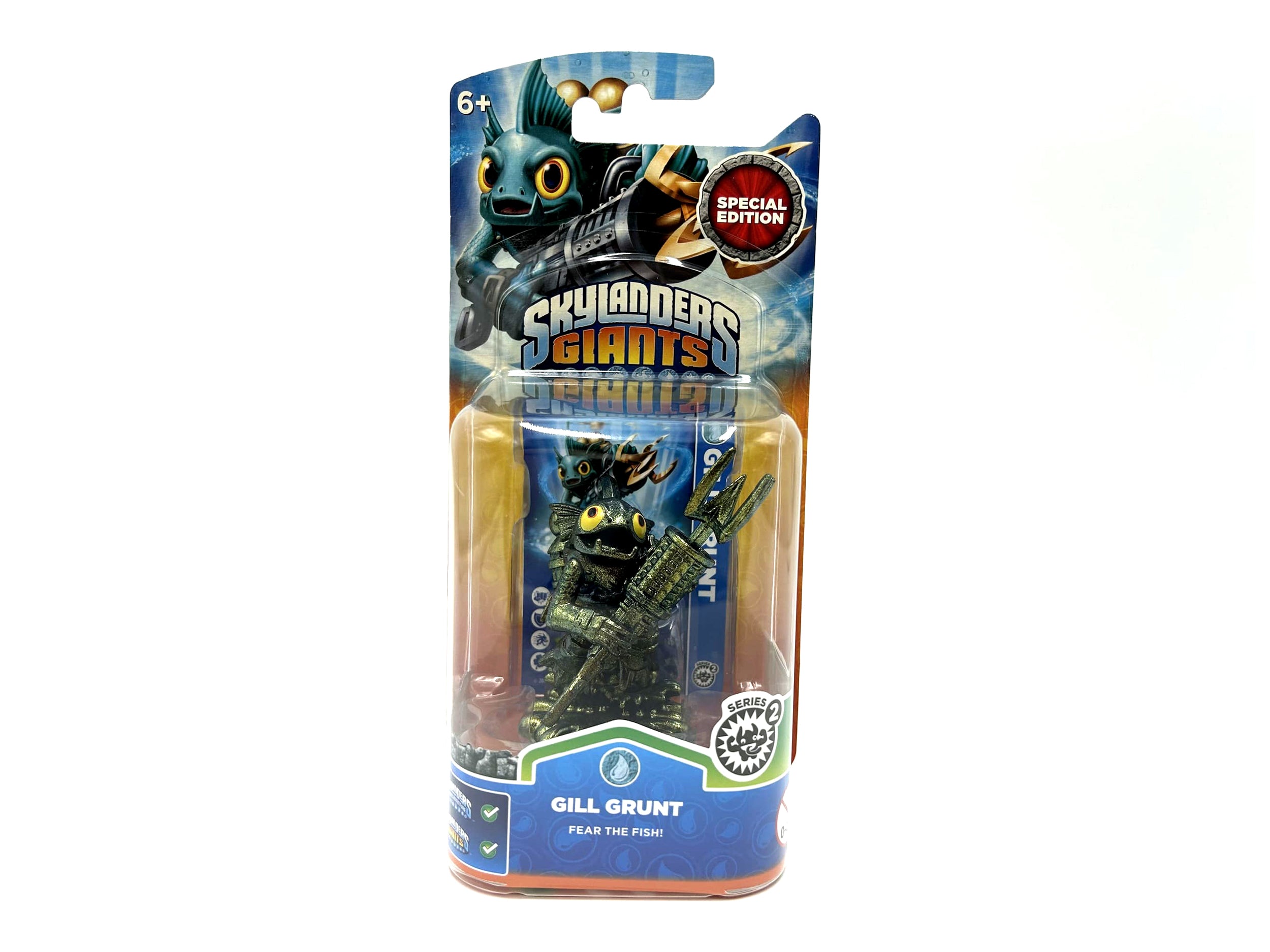 Skylanders Giants Metallic Green Gill Grunt dans son emballage d'origine OVP Chase
