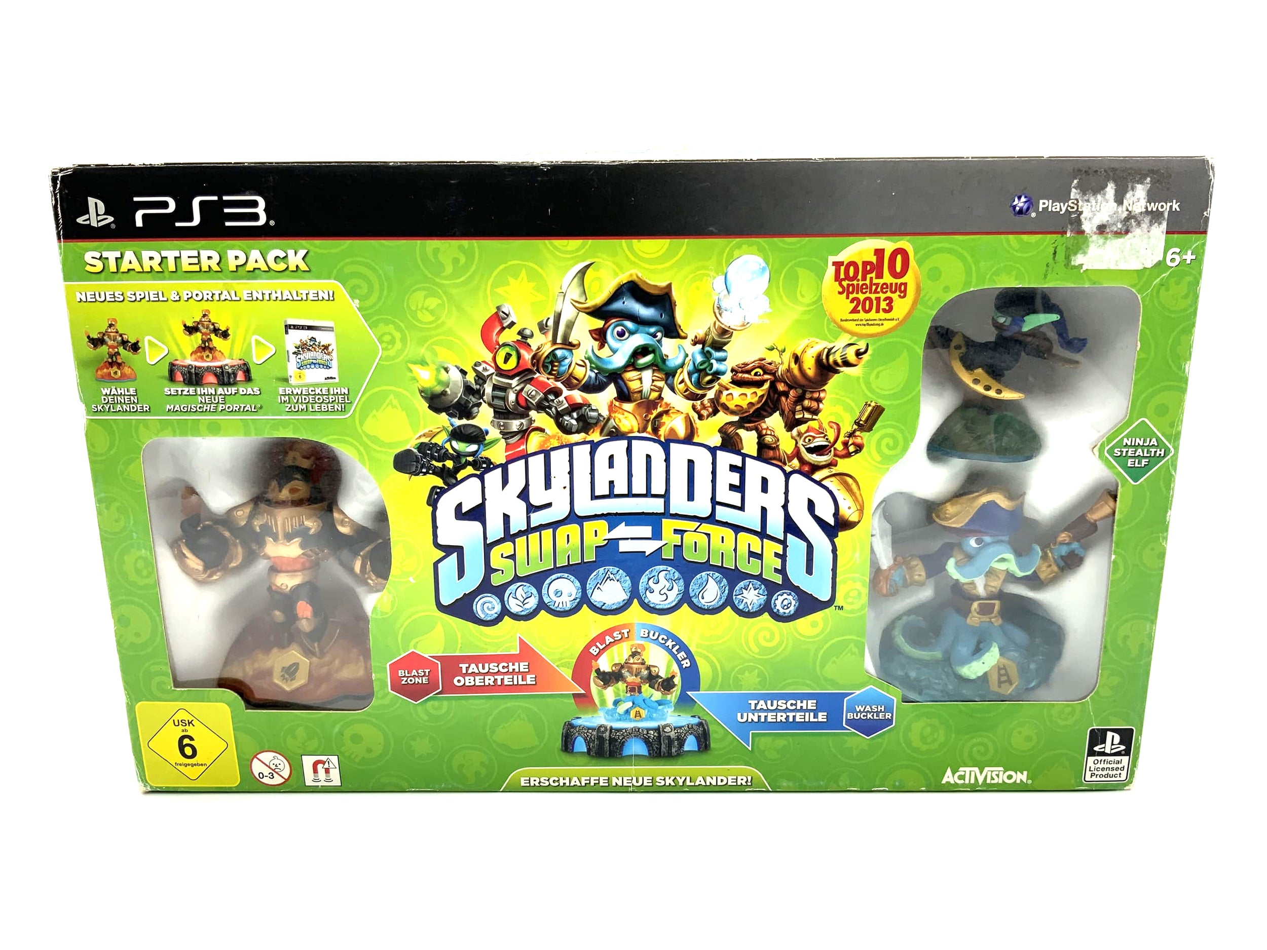 Skylanders Swap Force Starterset für Playstation 3 starter Pack PS3