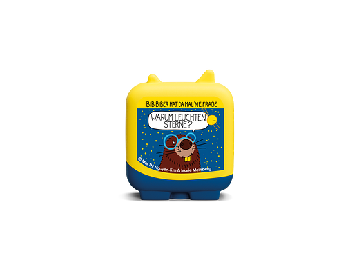 Tonie Figures: BiBiBiber has a question: Why do stars shine? Audio figure for Toniebox