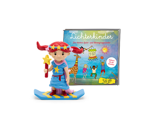 Tonie Figures Lichterkinder Les meilleures chansons de jeu et de mouvement Figurine audio pour Toniebox