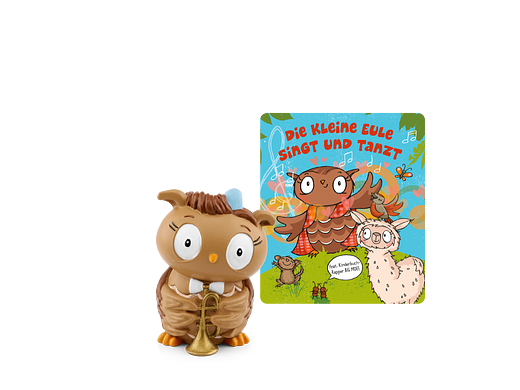 Figurine audio Tonie Figures The Little Owl Sings and Dances – The 2nd Song Album pour Toniebox