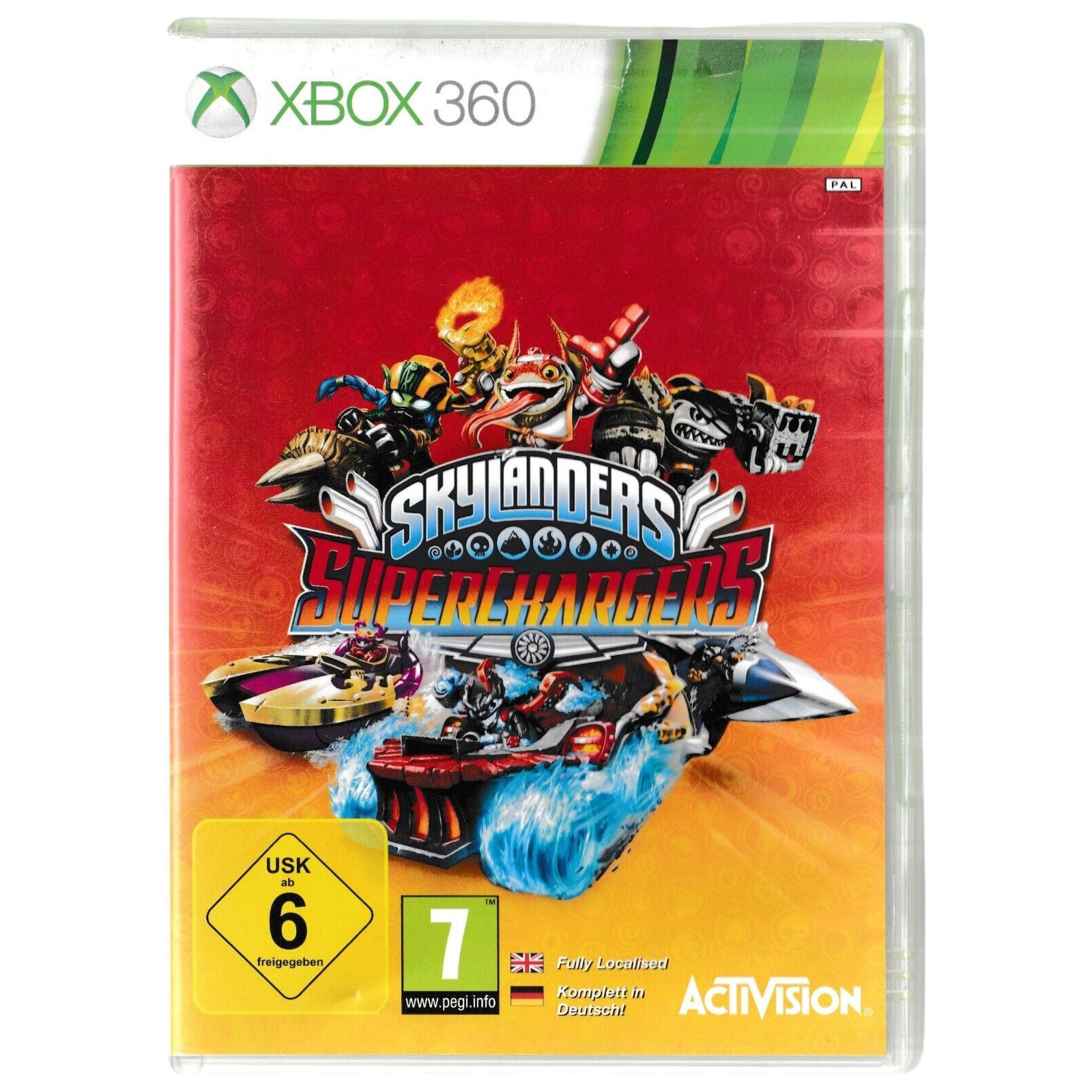 Skylanders Superchargers game for Xbox 360