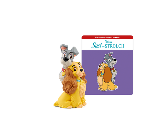 Figurine audio Disney La Belle et le Clochard pour Toniebox