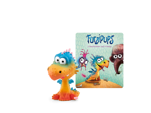 Figurines Tonie Furzipups, le dragon crépitant Furzipups - 3 histoires et 6 chansons Figurine audio pour Toniebox