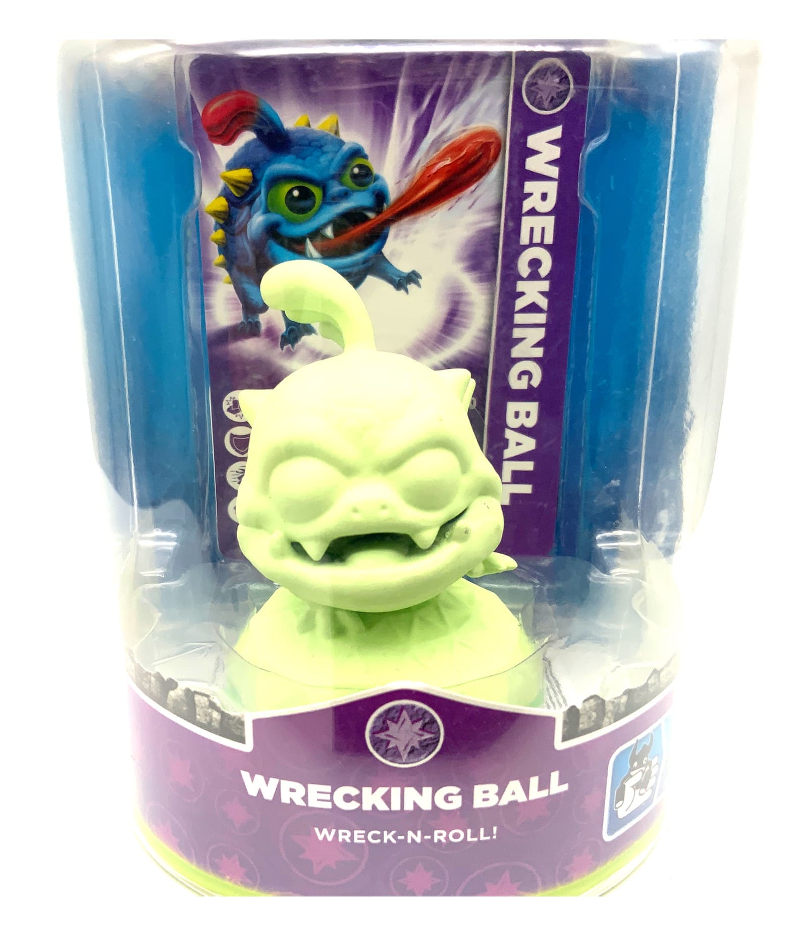 Skylanders Spyros Adventure Wrecking Ball Glow in the Dark Chase OVP (geklebt)
