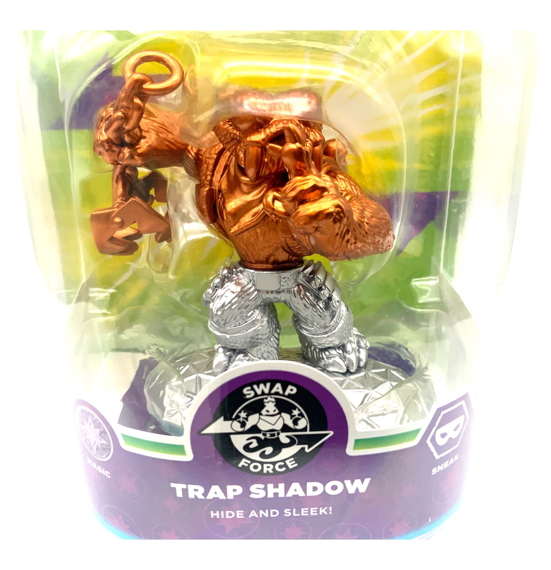 Skylanders Swap Force Bronze & Silver Trap Shadow Chase Variante OVP (geklebt)