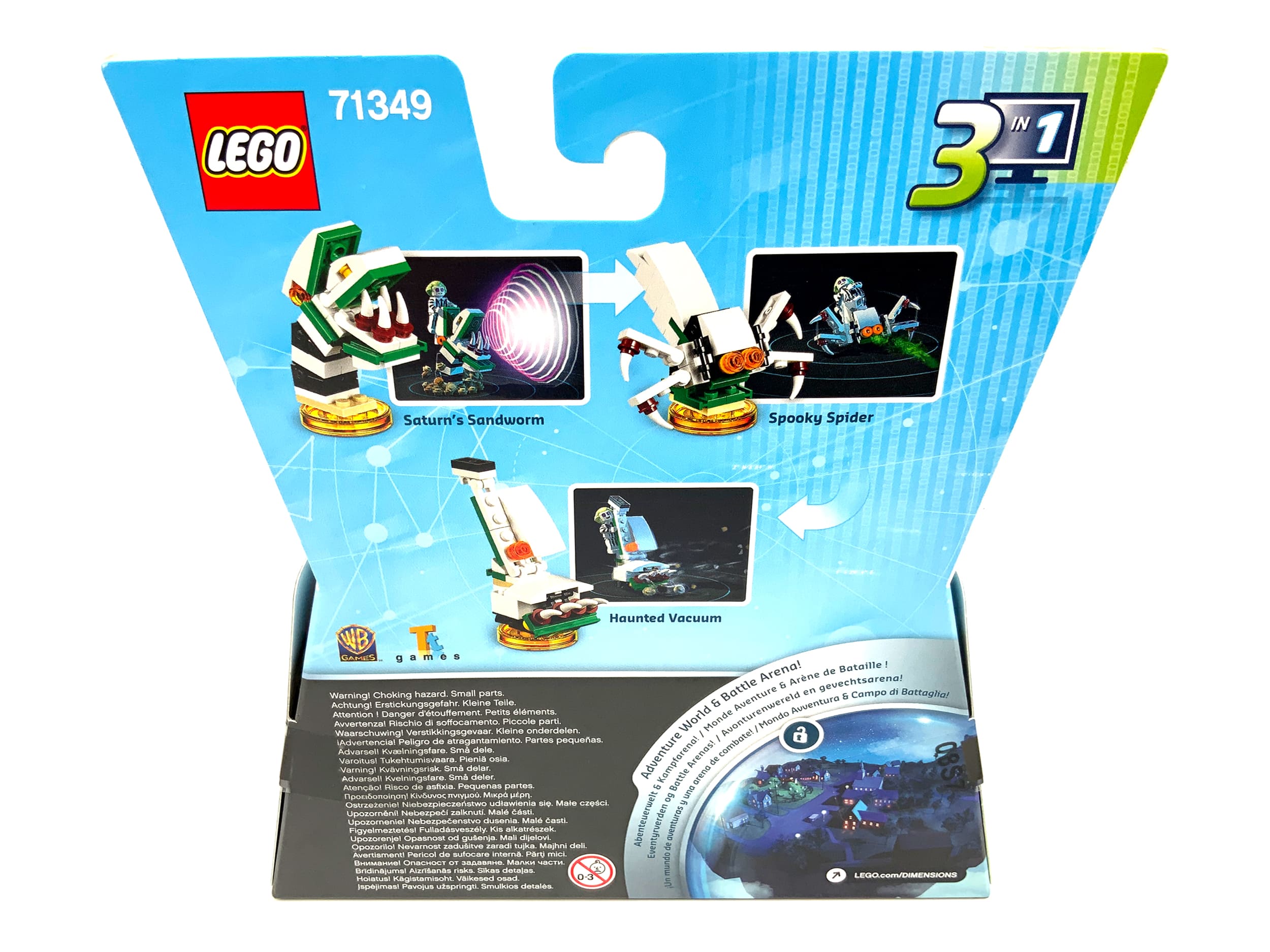 LEGO® Dimensions Fun Pack 71349 Beetlejuice - Beetlejuice & Saturn´s Sandworm