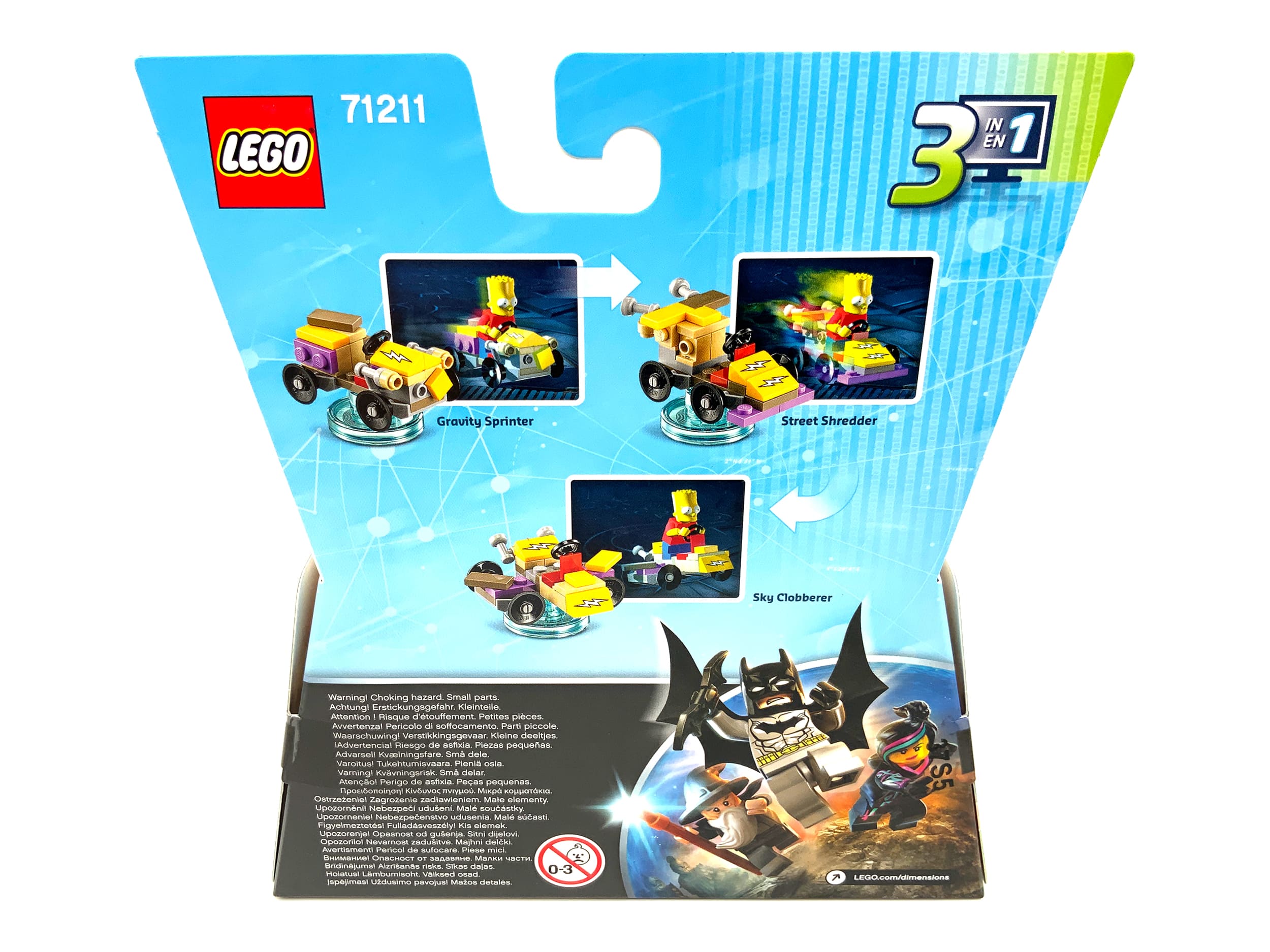 LEGO® Dimensions Fun Pack 71211 The Simpsons - Bart & Gravity Sprinter