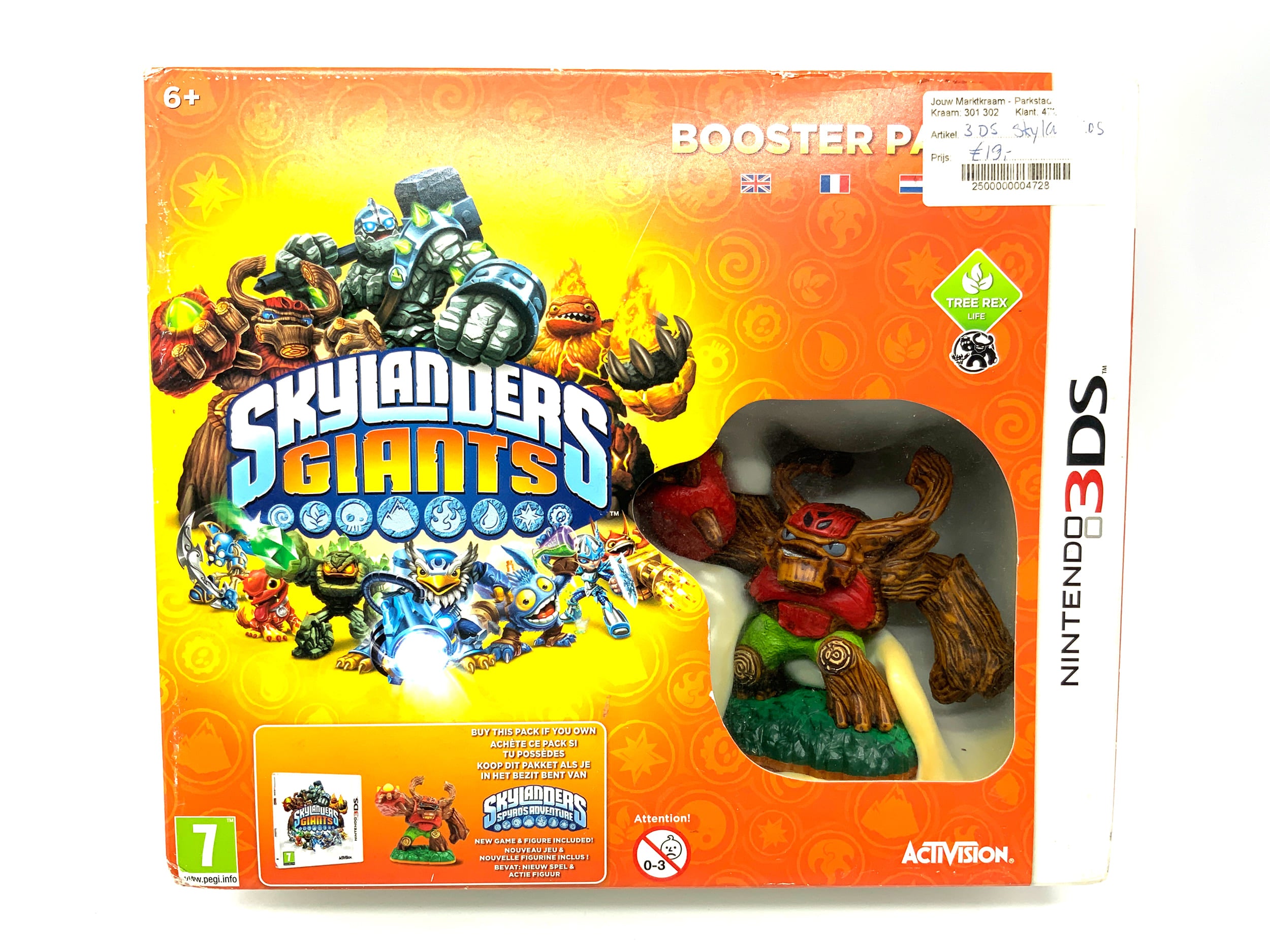 Skylanders Giants Booster Pack Nintendo 3DS englisch, französisch,niederländisch
