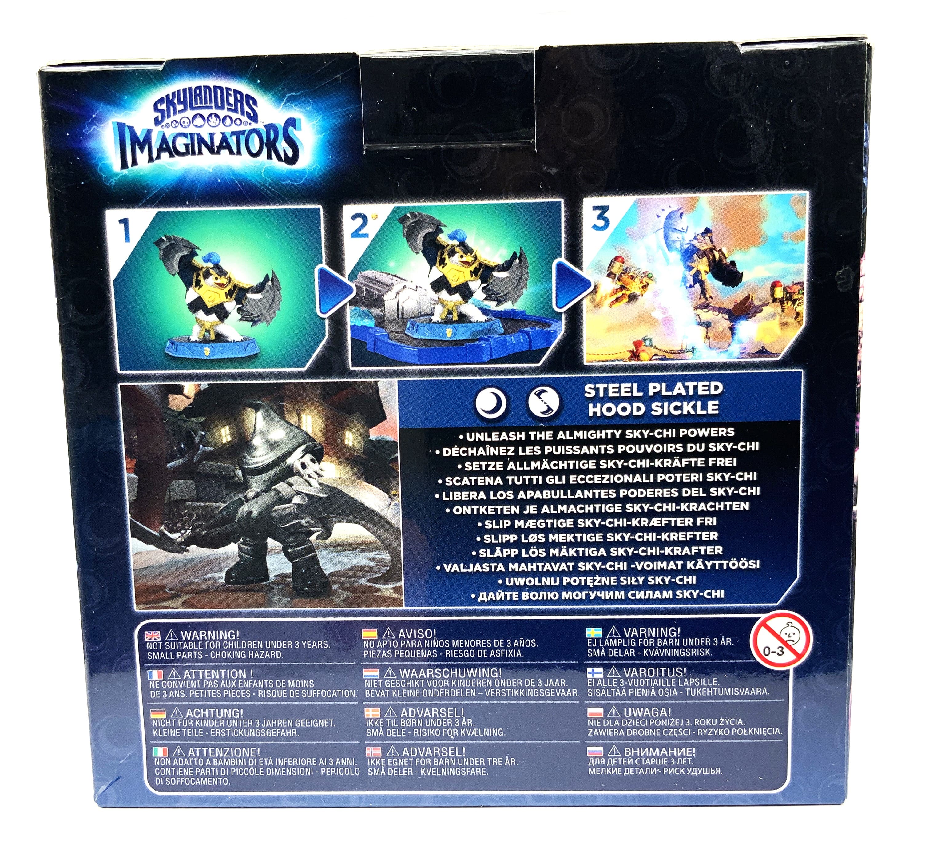 Skylanders Imaginators Figure Steel Plated Hood Sickle in Original Packaging OVP