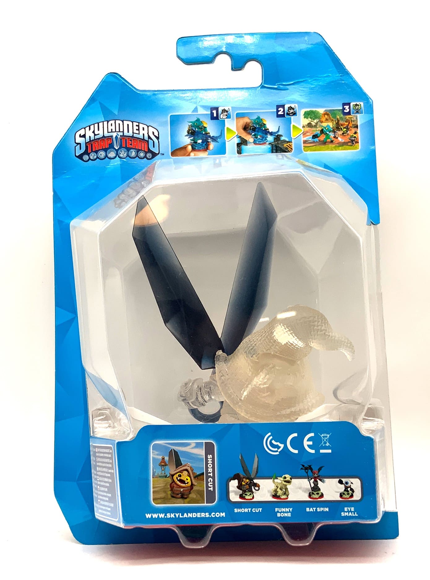 Skylanders Trap Team Crystal Clear Shortcut Case Variante in OVP