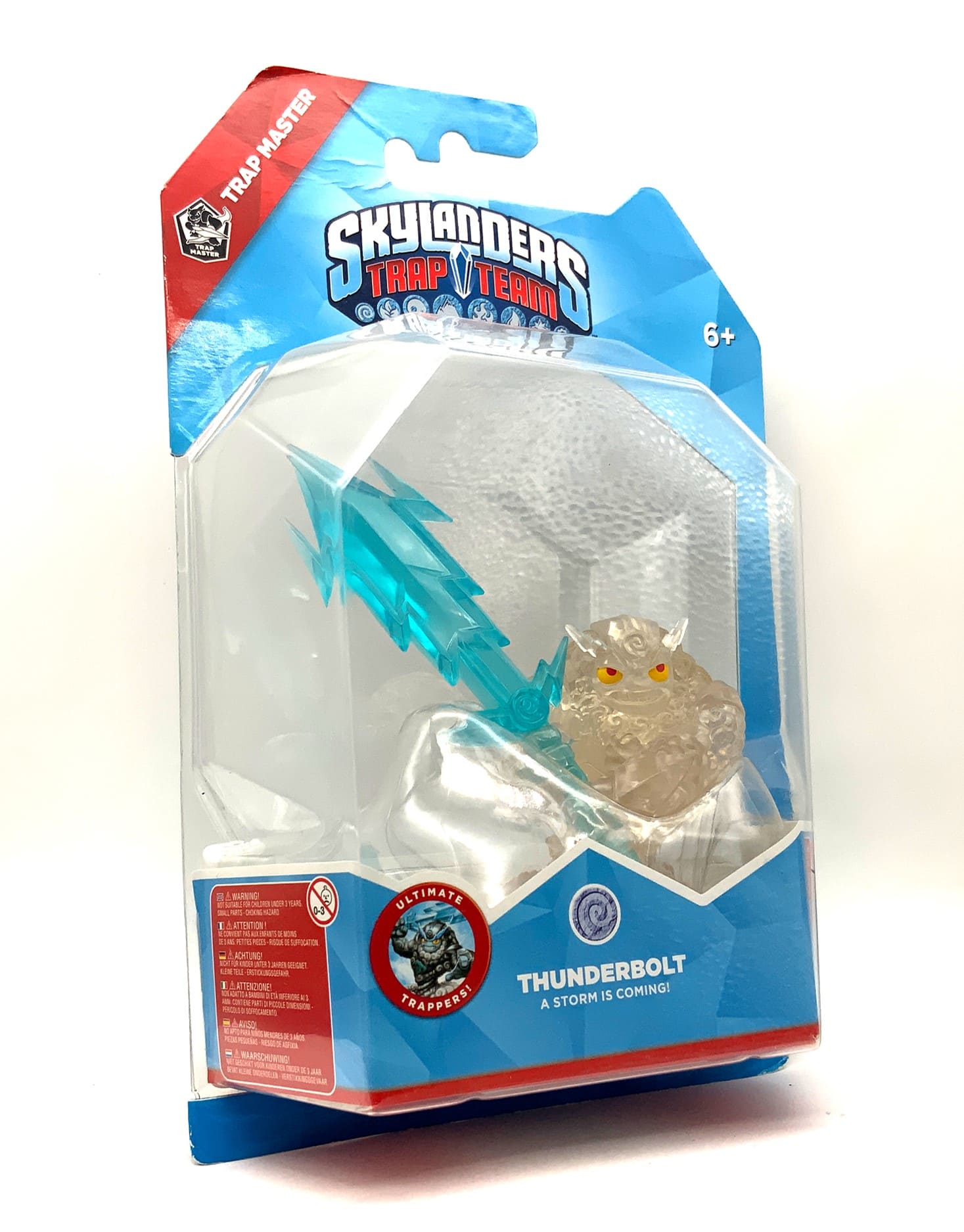 Skylanders Trap Team Crystal Clear Thunderbolt Case Variante in OVP