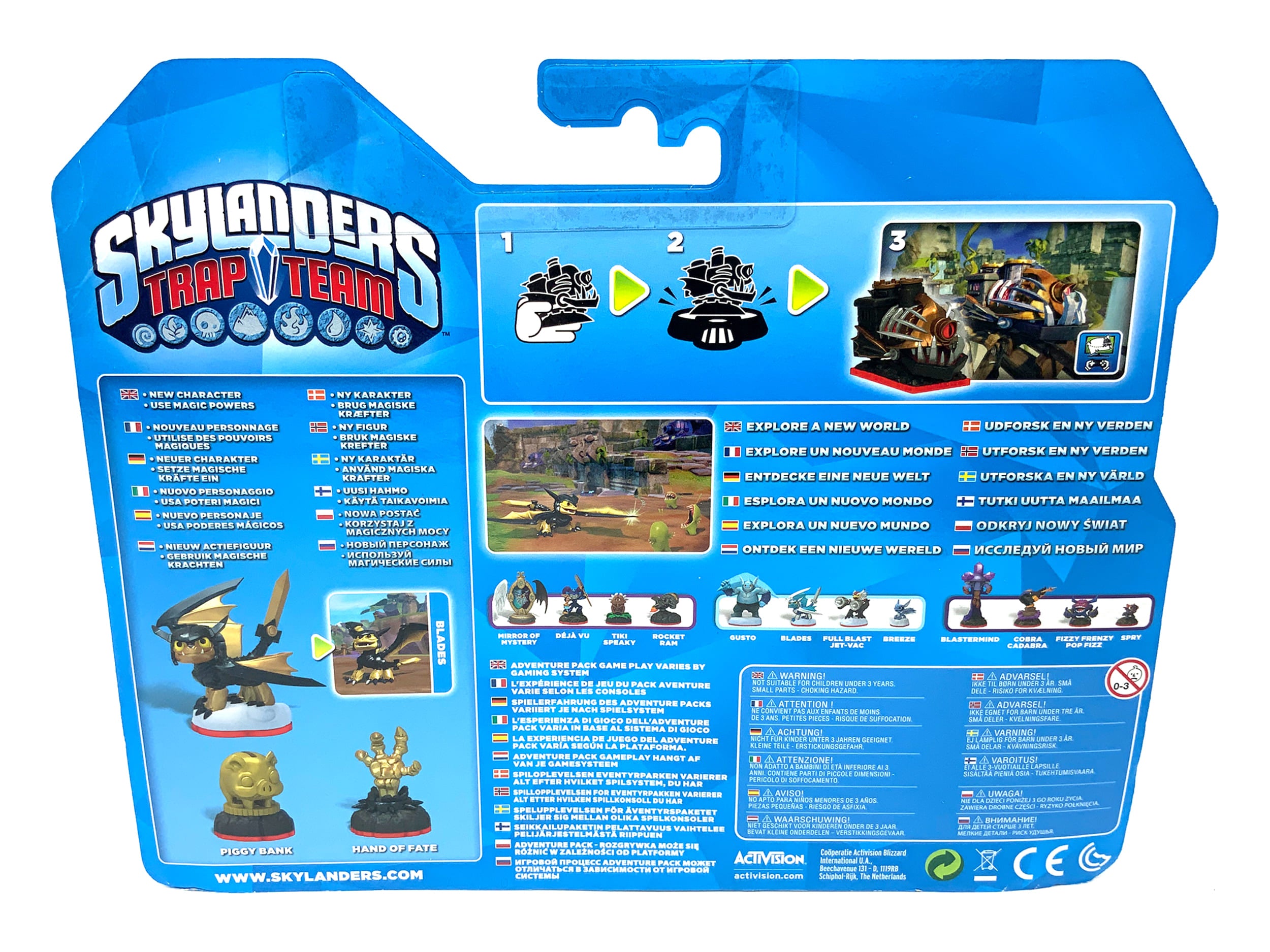 Skylanders Trap Team Legendary Nightmare Express Adventure Pack in OVP
