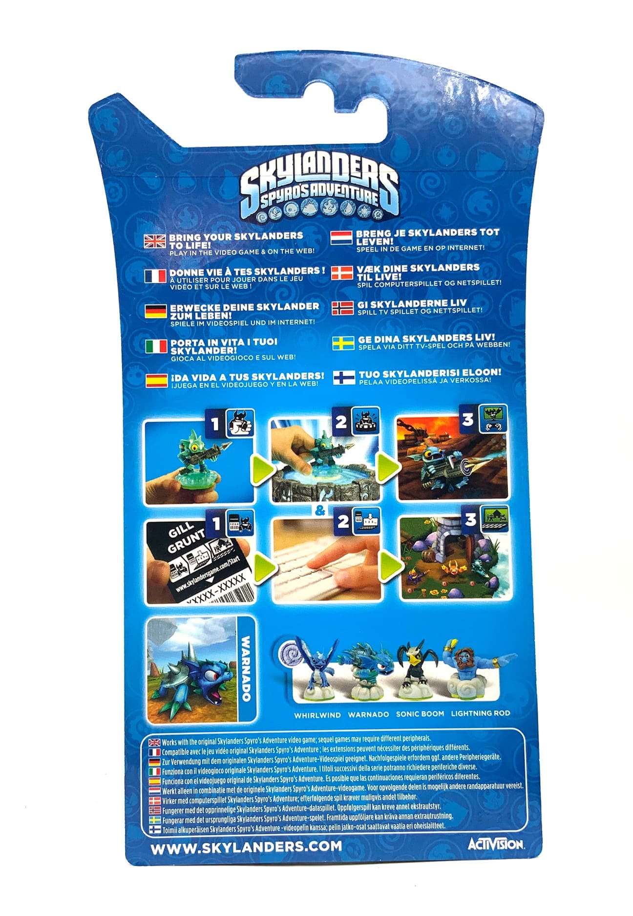 Skylanders Spyros Adventure Warnado in OVP