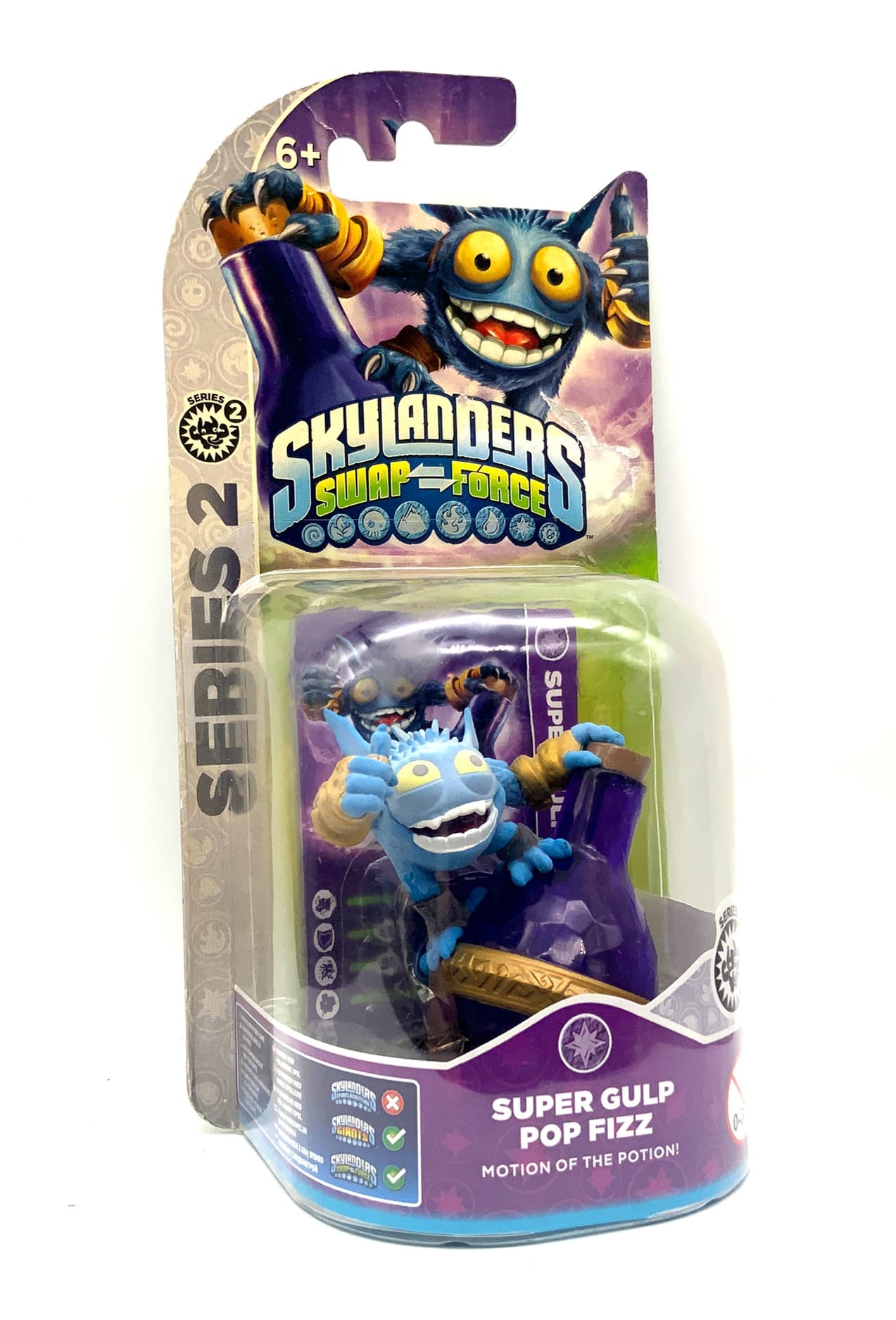 Skylanders Swap Force Super Glup Pop Fizz in OVP
