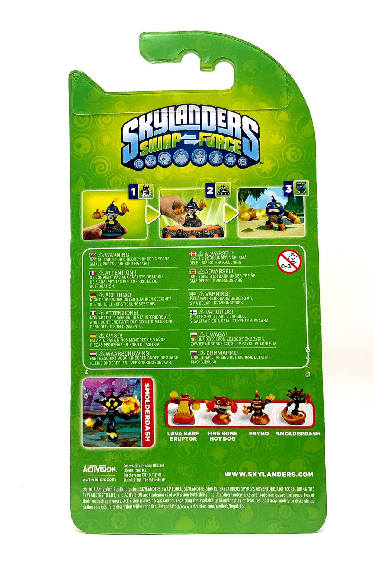Skylanders Swap Force Smolderdash in OVP