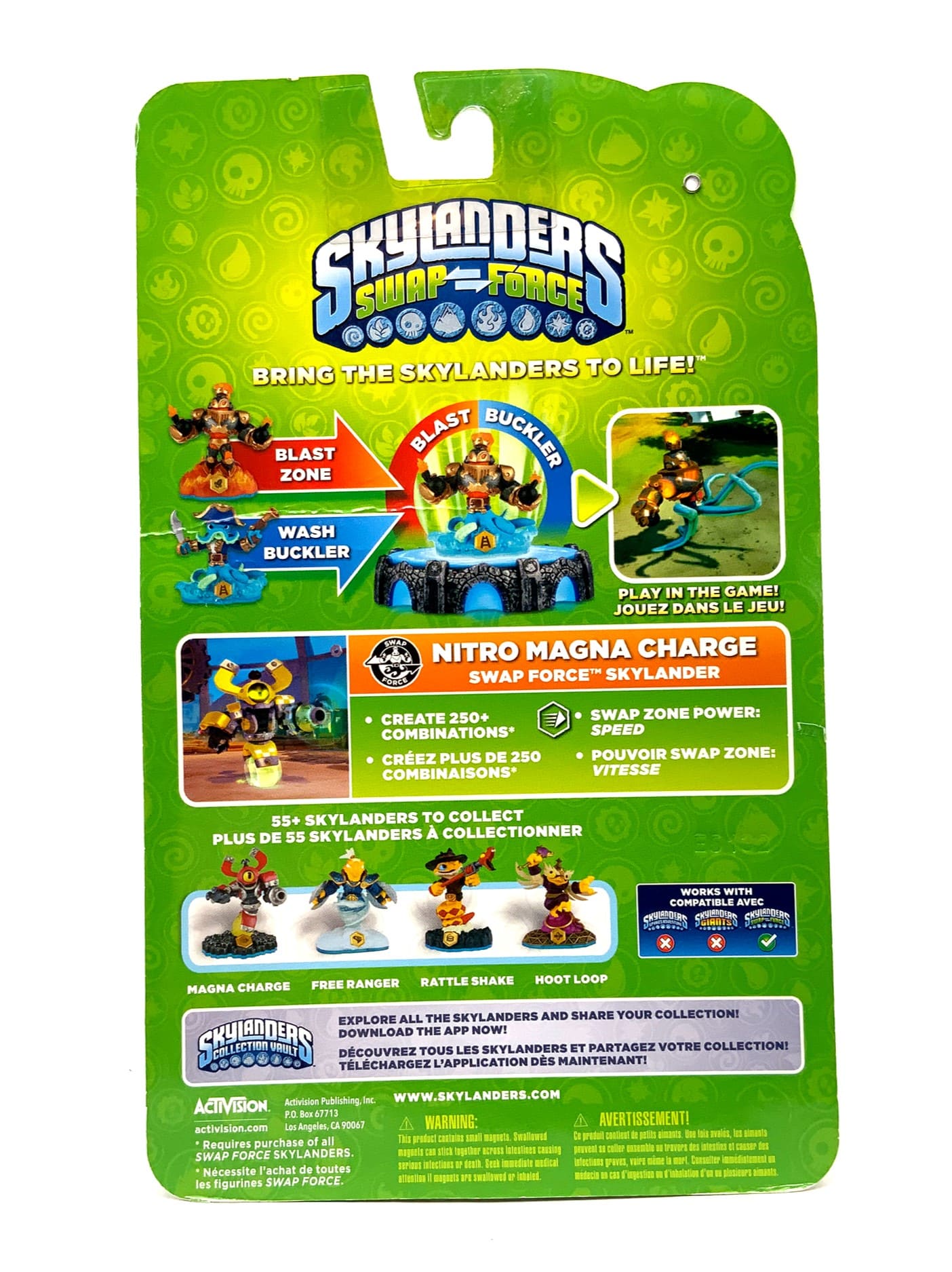Skylanders Swap Force Nitro Magna Charge in OVP