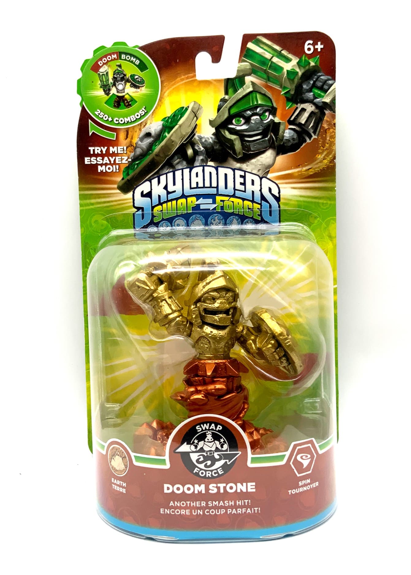 Skylanders Swap Force Doom Stone Bronze & Gold Chase Variante in OVP