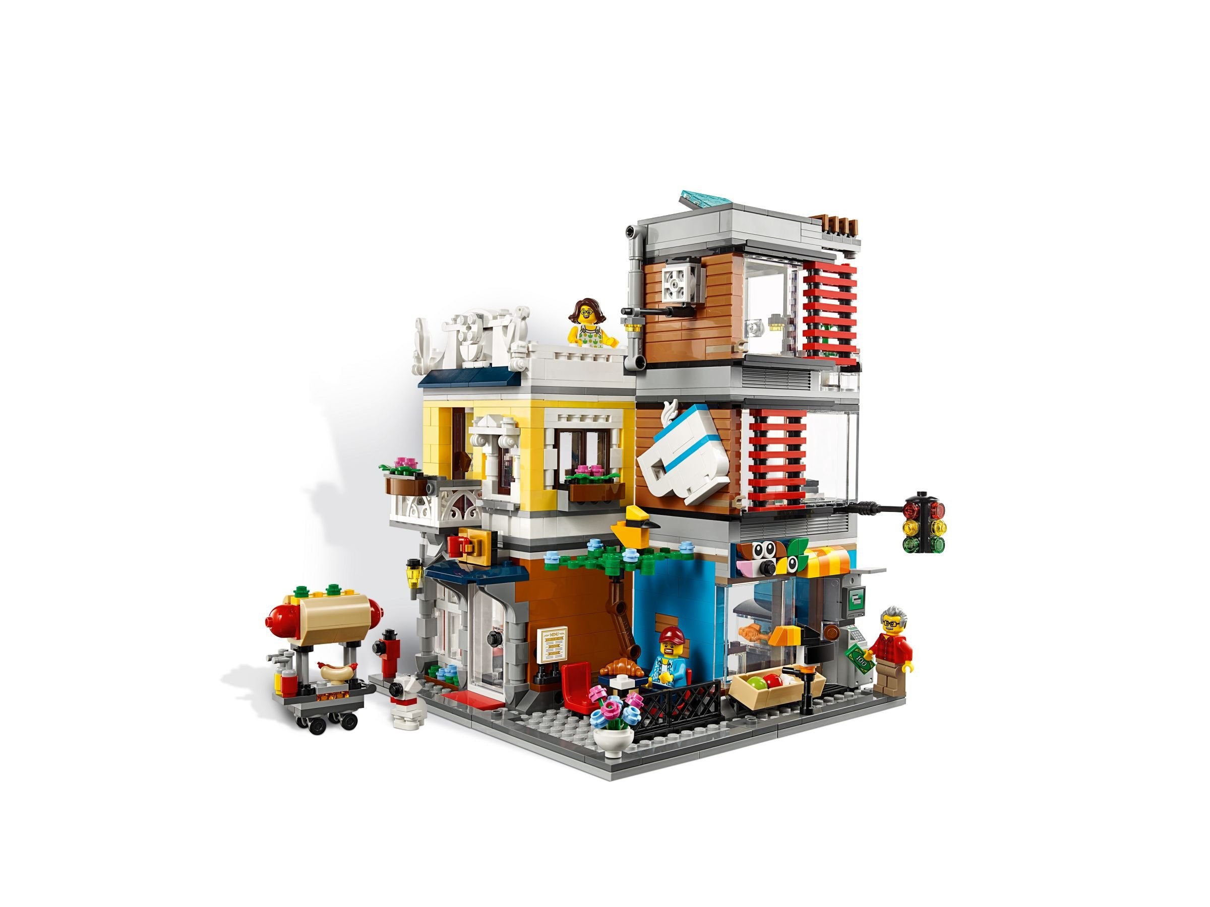 LEGO Creator 31097 Townhouse with Pet Shop & Café