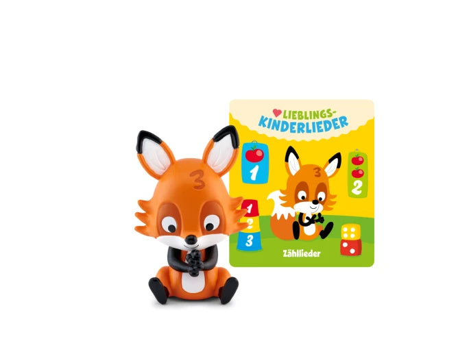 Tonie Figuren 30 Lieblings-Kinderlieder Zähllieder Hörfigur für Toniebox