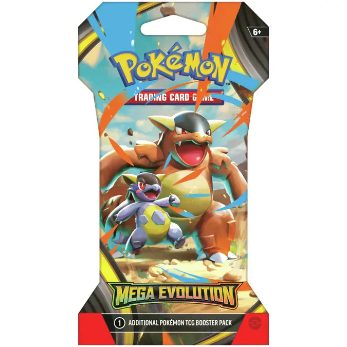 Pokémon Mega Evolution Sleeved Booster (englisch)