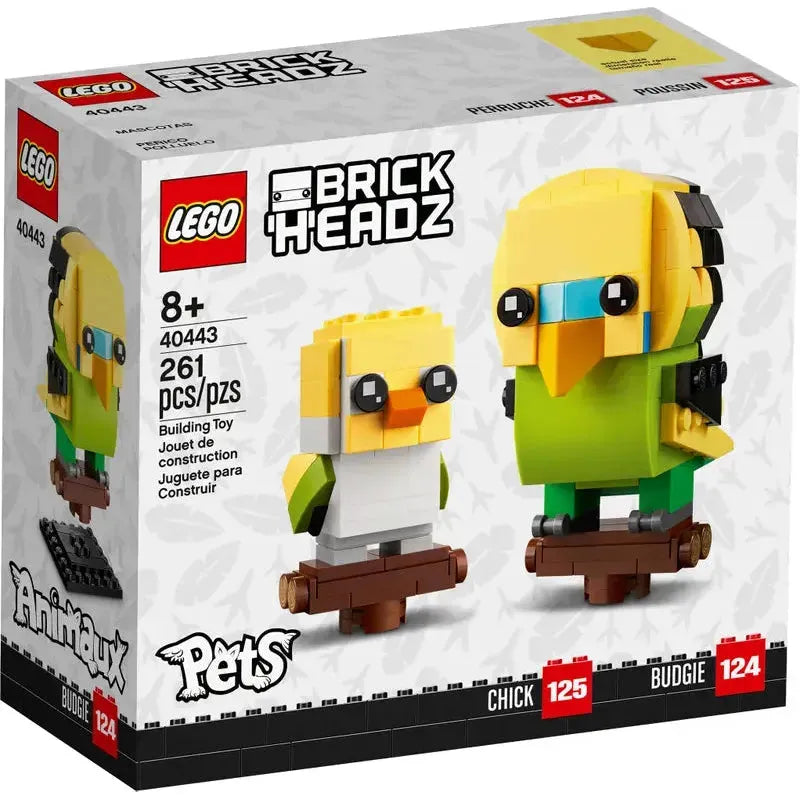 LEGO® Brickheadz Poussin et perruche 40443