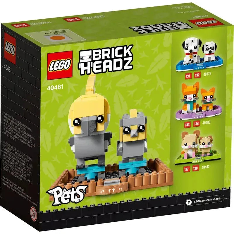 LEGO® Brickheadz Le poussin et Cokatiel 40481