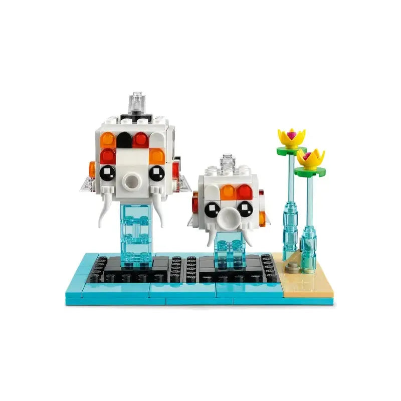 LEGO® Brickheadz Fry and Koi Fish 40545