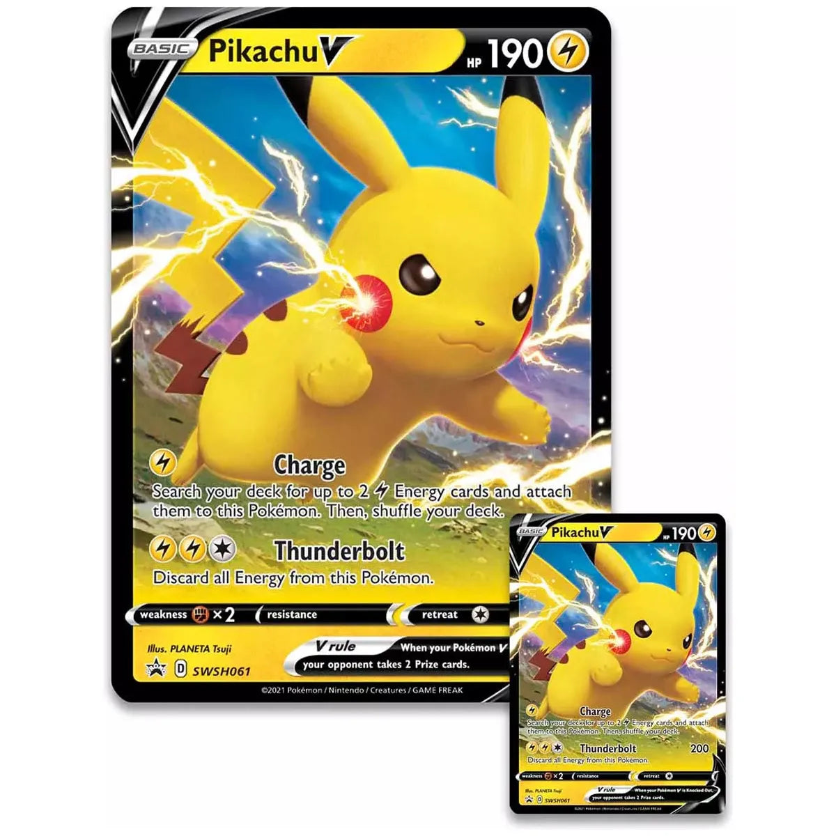 Pokémon Sword & Shield Shining Fates Pikachu V Collection (englisch)