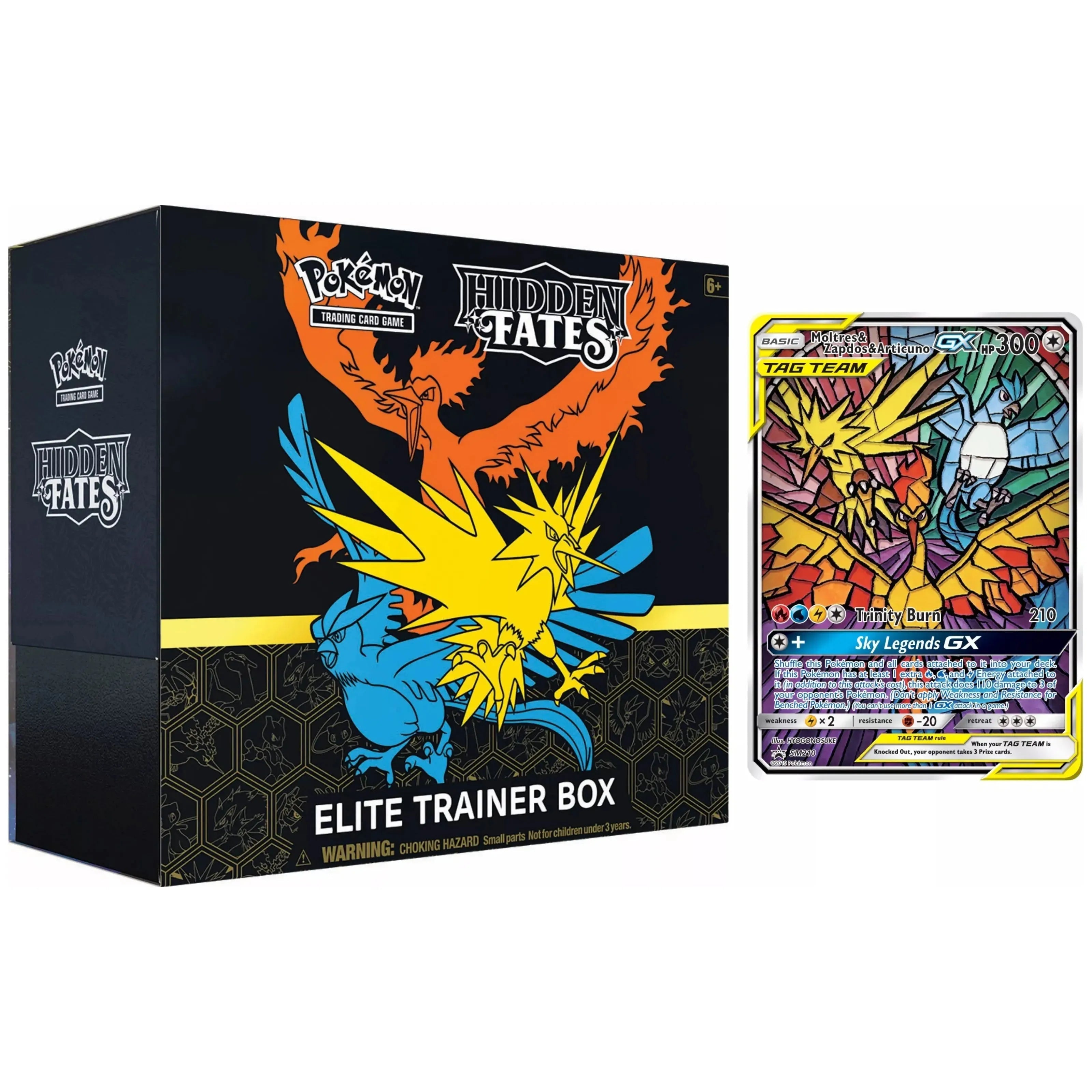 Pokémon Sun & Moon Hidden Fates Elite Trainer Box (English)