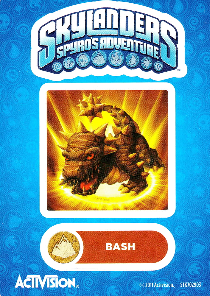 Skylanders Spyros Adventure Bash Aufkleber