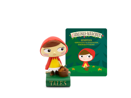 Figurine audio du conte de fées préféré de Tonie Figures, Le Petit Chaperon rouge (Nouvelle édition 2023) pour Toniebox