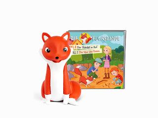 Figurines Tonie The Fox Gang Le Scandale dans la cour/La Piste du Géant Figurine audio pour Toniebox