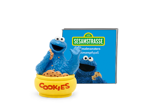 Tonie Figures Sesame Street Cookie Monster Munch Fun Audio Figure for Toniebox