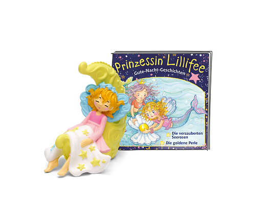 Tonie Figures Princess Lillifee Bedtime Stories - The Enchanted Water Lilies/The Golden Pearl Audio Figure for Toniebox