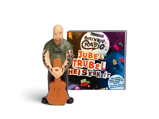 Tonie Figures Rotz 'n' Roll Radio Cheer, Trubel, Enrouement Audio Figure pour Toniebox