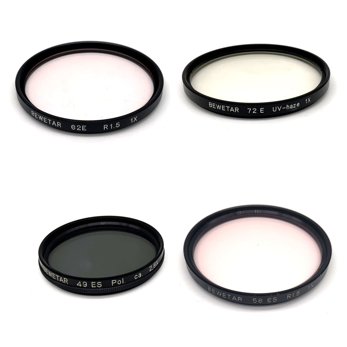 Bewetar Filter Auswahl UV Polfilter Korrekturfilter Skylight 49mm Objektivfilter