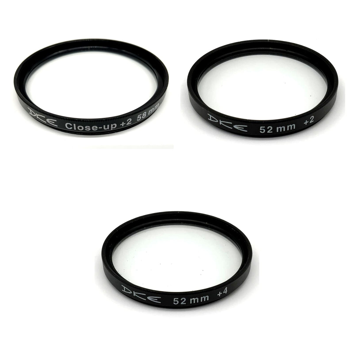 DKE Filter Auswahl Nahlinse 52 58mm Objektivfilter Close-Up Makro Vorsatzlinse