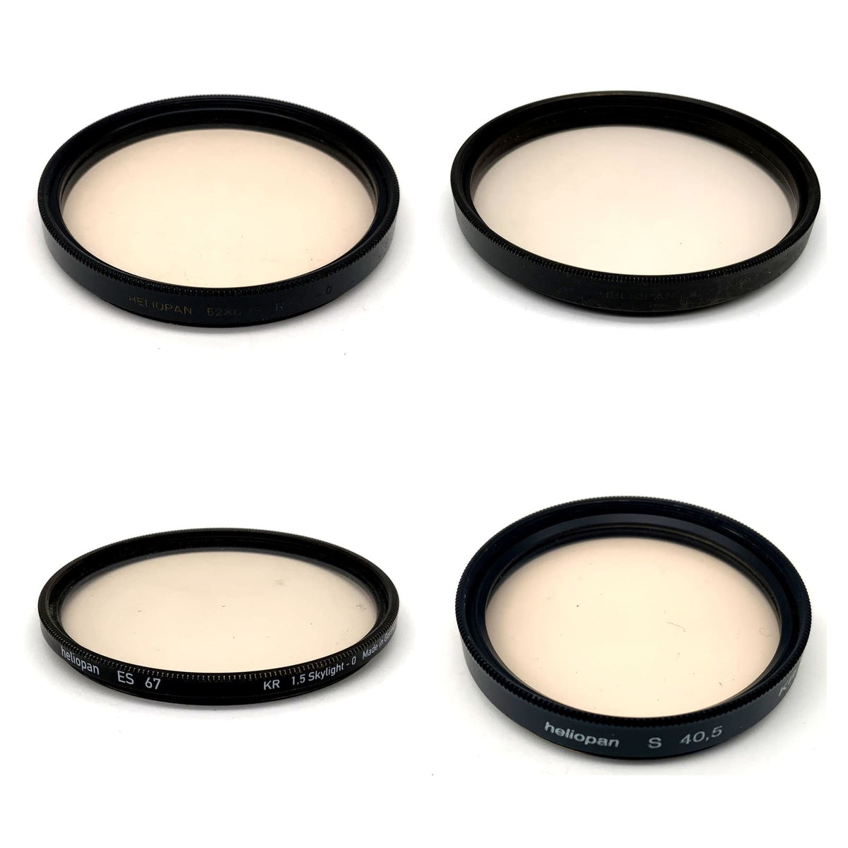 Heliopan Skylight Auswahl 27 40,5 49 52 62 67 86mm Objektivfilter Skylightfilter