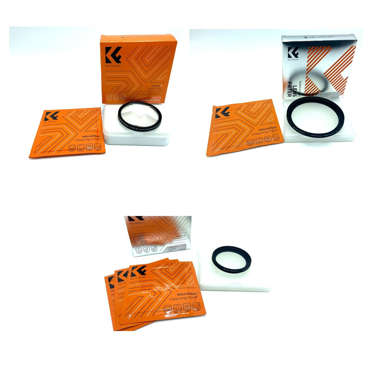 K&F Concept Sternfilter Auswahl 49 58 72mm Objektivfilter Star Filter