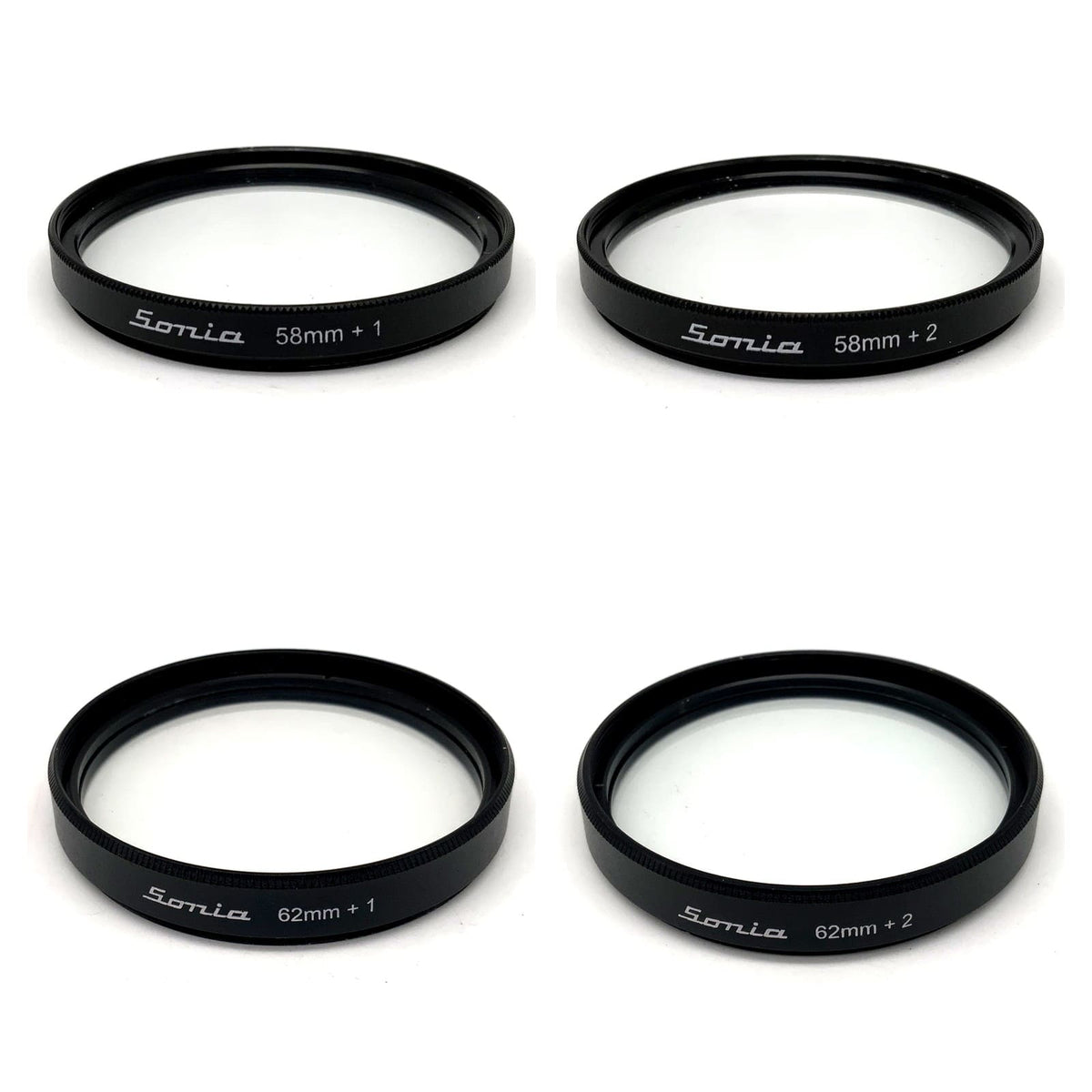 Sonia Filter Auswahl Nahlinse 58 62mm Objektivfilter Close-Up Makro Vorsatzlinse