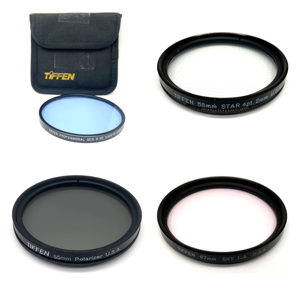 Tiffen Filter Auswahl Polfilter Gitterfilter Effektfilter 49 55mm Objektivfilter