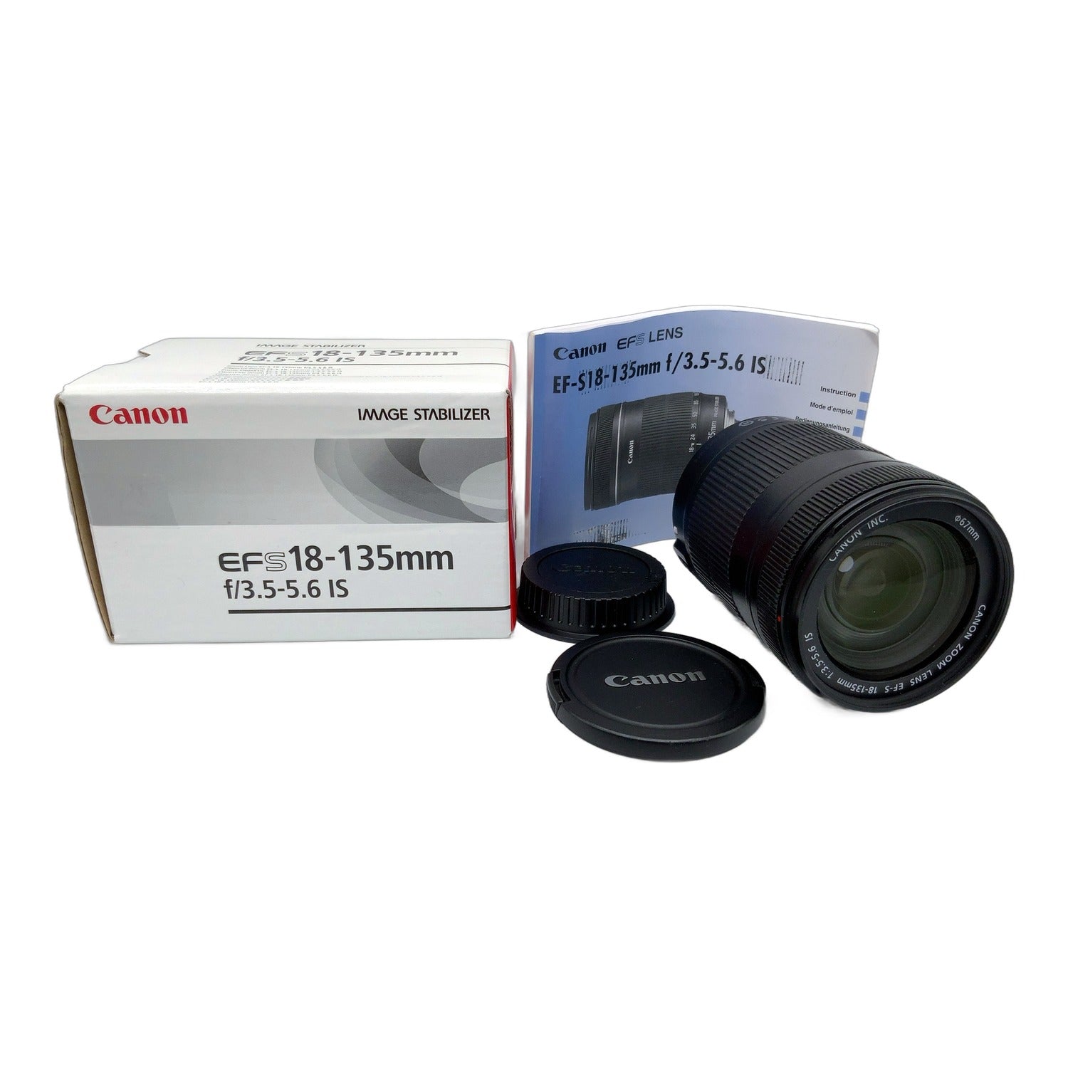 Canon Zoom Lens EF-S IS 18-135mm F/3.5-5.6 in OVP Zoomobjektiv (Canon EF-S)