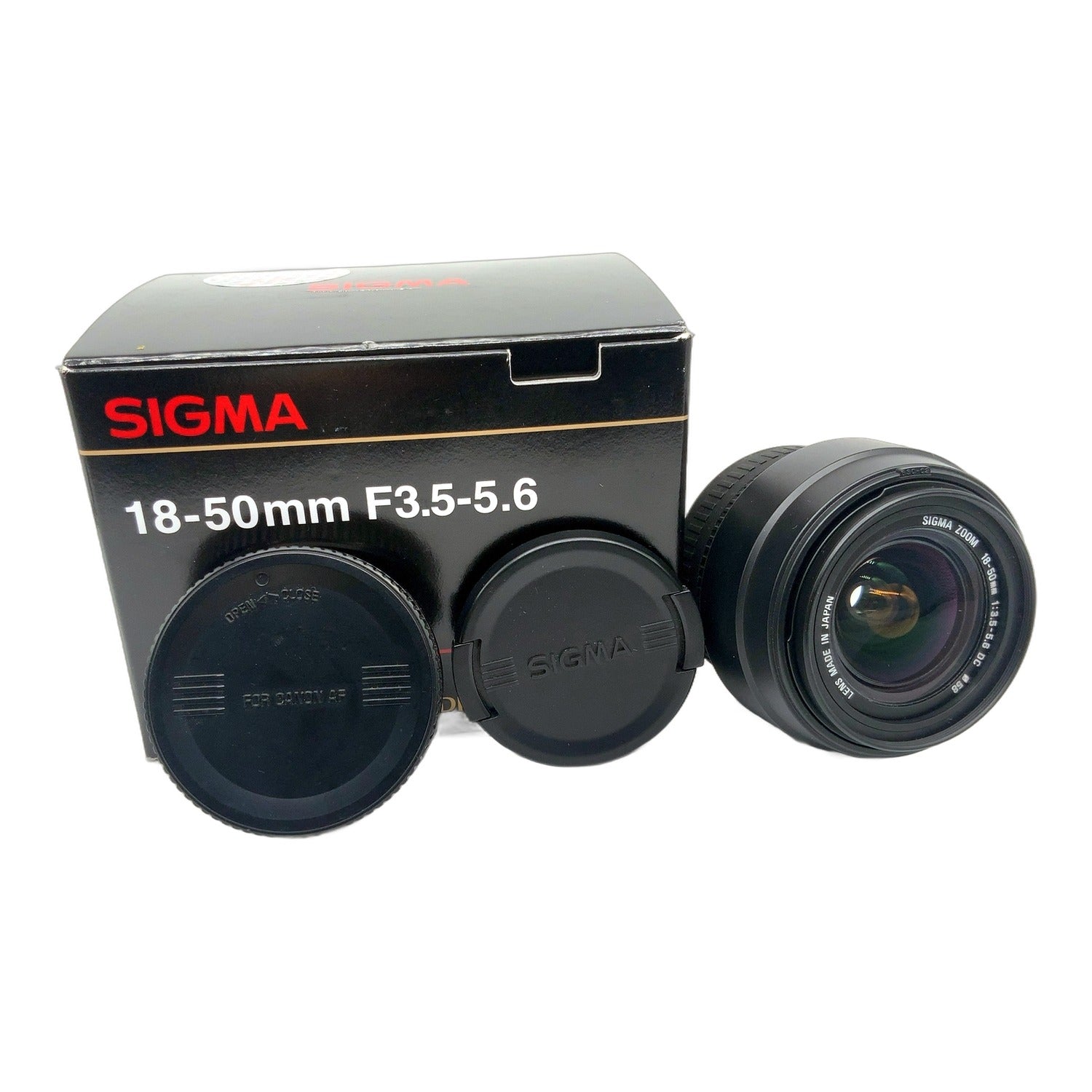 Sigma Zoom DC 18-50mm 1:3.5-5.6 Objektiv AF Autofokus in OVP (Canon EF)