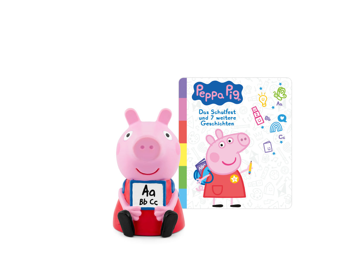 Tonie Figur Peppa Pig - Das Schulfest & 7 weitere Geschichten Hörfigur gebraucht