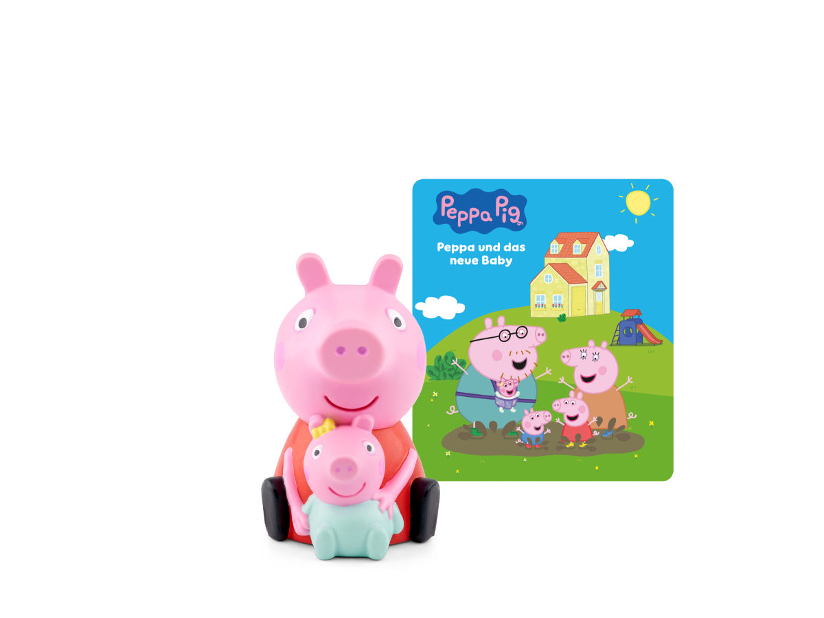 Tonie Figur Peppa Pig - Peppa und das neue Baby Hörfigur für Toniebox gebraucht